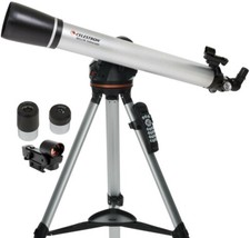 Celestron - 80LCM Computerized Refractor Telescope - Motorized Altazimuth Mount