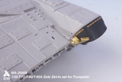 Tetra Model (MA-35009) 1:35 T-72B/T-90/T-90A Skirts Etched Parts for Trumpeter