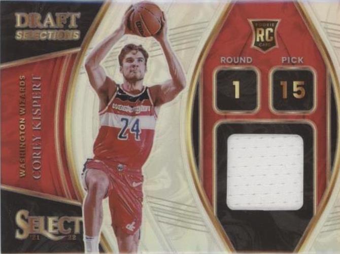 2021-22 Panini Select - Corey Kispert #DS-CKP - 1 of 2