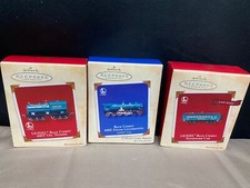 NEW Set of 3 Designs  Hallmark Keepsake Ornaments  Lionel Blue Comet