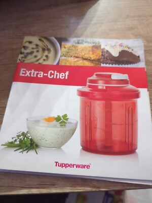 TUPPERWARE Rezeptheft Extra Chef  NEU + Anleitung Rarität Quick Chef 