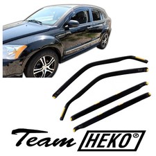 Deflettori Aria Per Dodge Caliber 2006-2012 5-Porte Set 4 Antiturbo Antivento