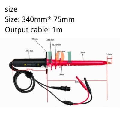 1PCS NEW FOR PINTECH HVP-40 40KV High Voltage Test Rod