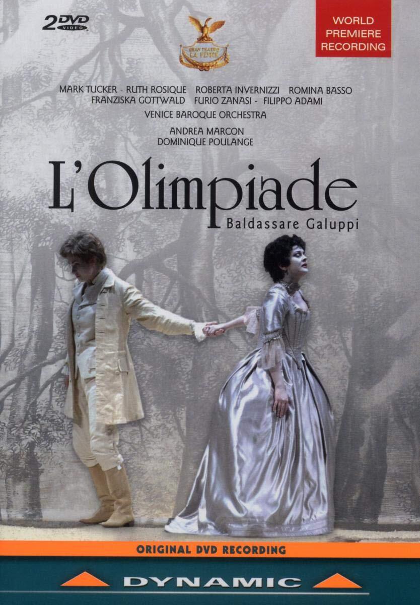 Galuppi: L'Olimpiade (DVD) Roberta Invernizzi Romina Basso Filippo Adami