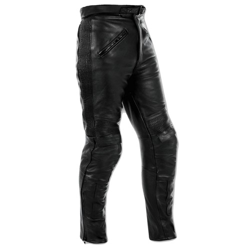 Pantalones Piel de la Moto Sport Touring Custom Protecciones CE Hombre Mujer  | eBay
