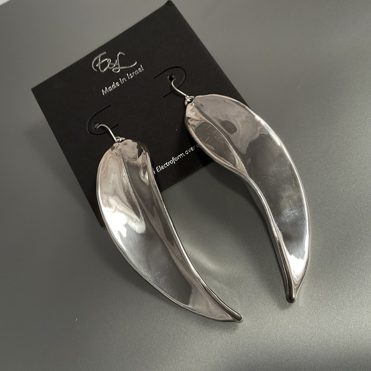E & L Sterling Silver Electroform Over A Wax Core Made In