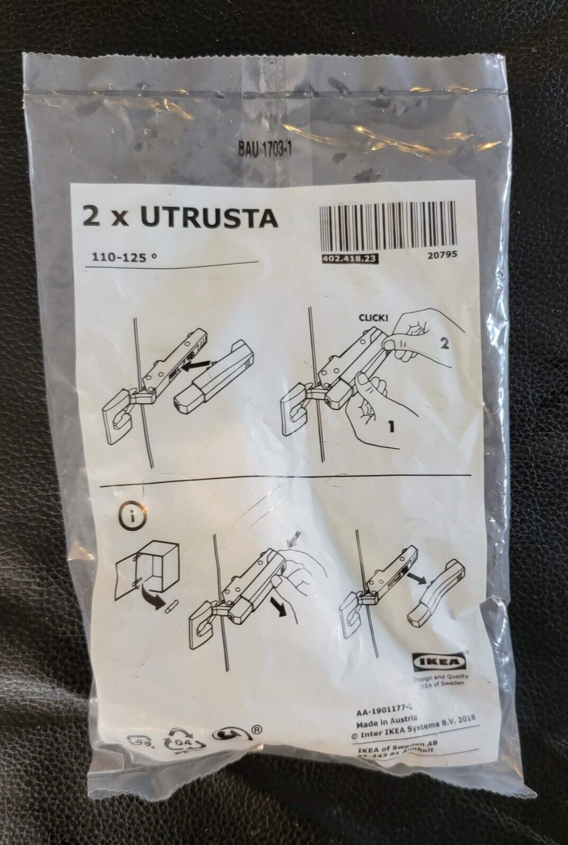 Ikea Utrusta Amortisseur de porte Charnière | France