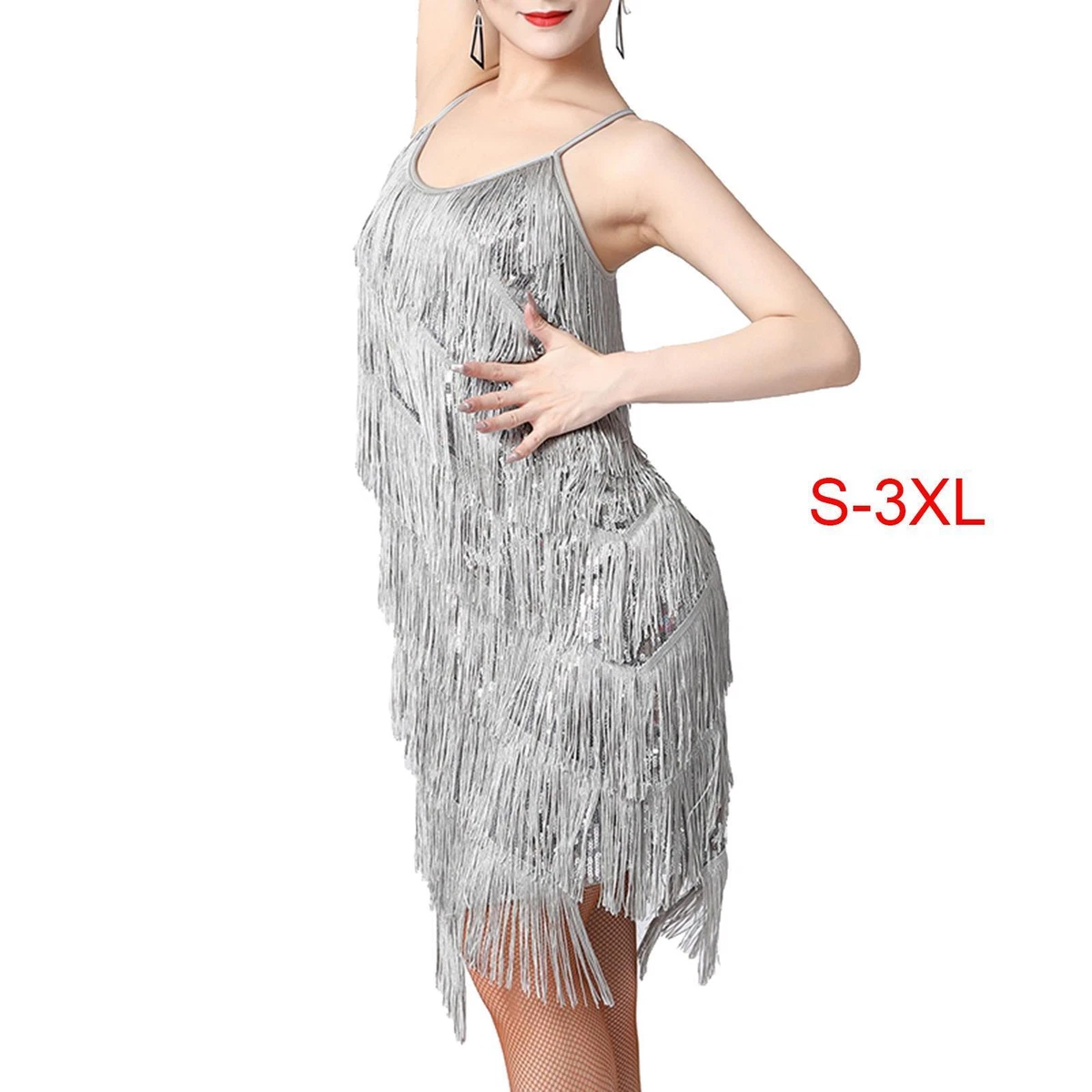 Flapper top dancer costume