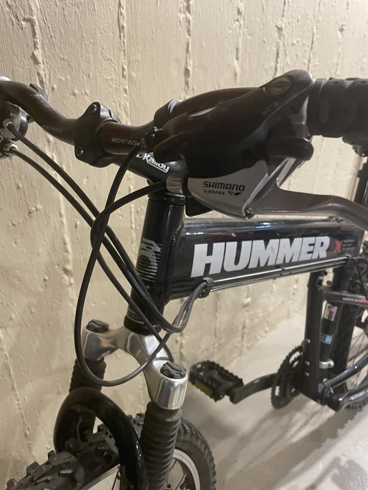 Mountain bike dobrável Montaque Hummer tecnologia militar AUTÊNTICA GMC - Imagem 3 de 4