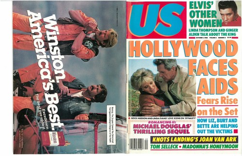 US MAGAZINE OCTOBER 7, 1985 ROCK HUDSON, ELVIS, JOAN VAN ARK, LIZ TAYLOR VINTAGE - Picture 2 of 12