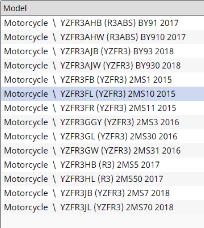 YAMAHA GENUINE OEM NEW FORK SEAL KIT 2MS-W003B-00-00 2015-18 R3 - Image 3 of 3