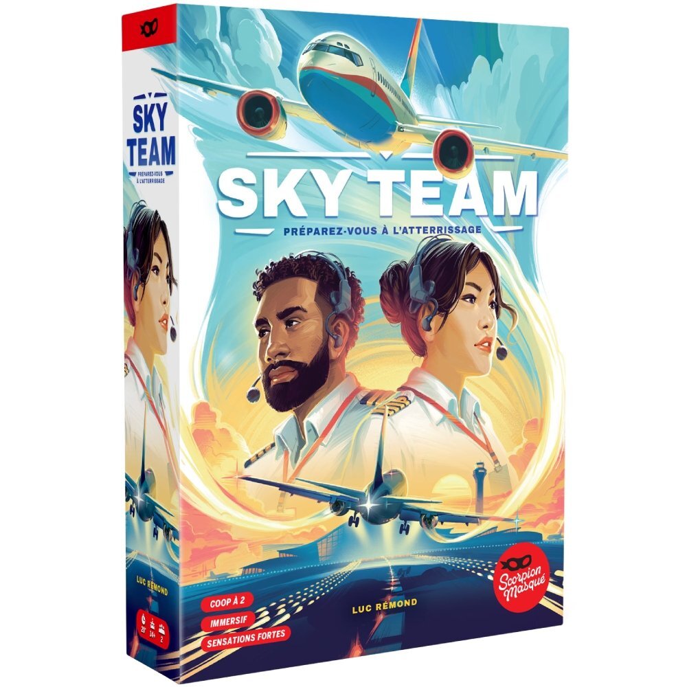 Sky Team Jeu de Société Scorpion Masqué pour briser l'ennui des jeux à deux