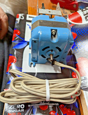 WORKING blue 49 MOTOR A.C. GILBERT ERECTOR with ORIGINAL cord AND PLUG LOT C