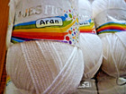 NEW MAJESTIC ARAN  6 X  100G Balls Shade 2549 White Lot 3549