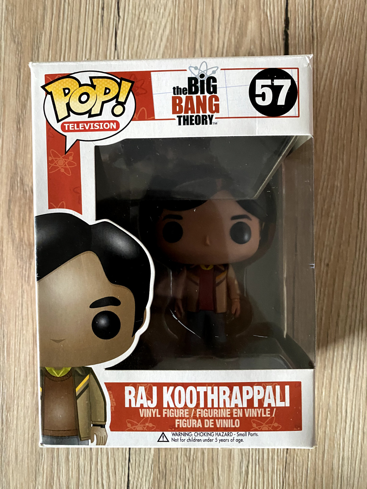 Funko Pop! Tv The Big Bang Theory Raj Koothrappali #57