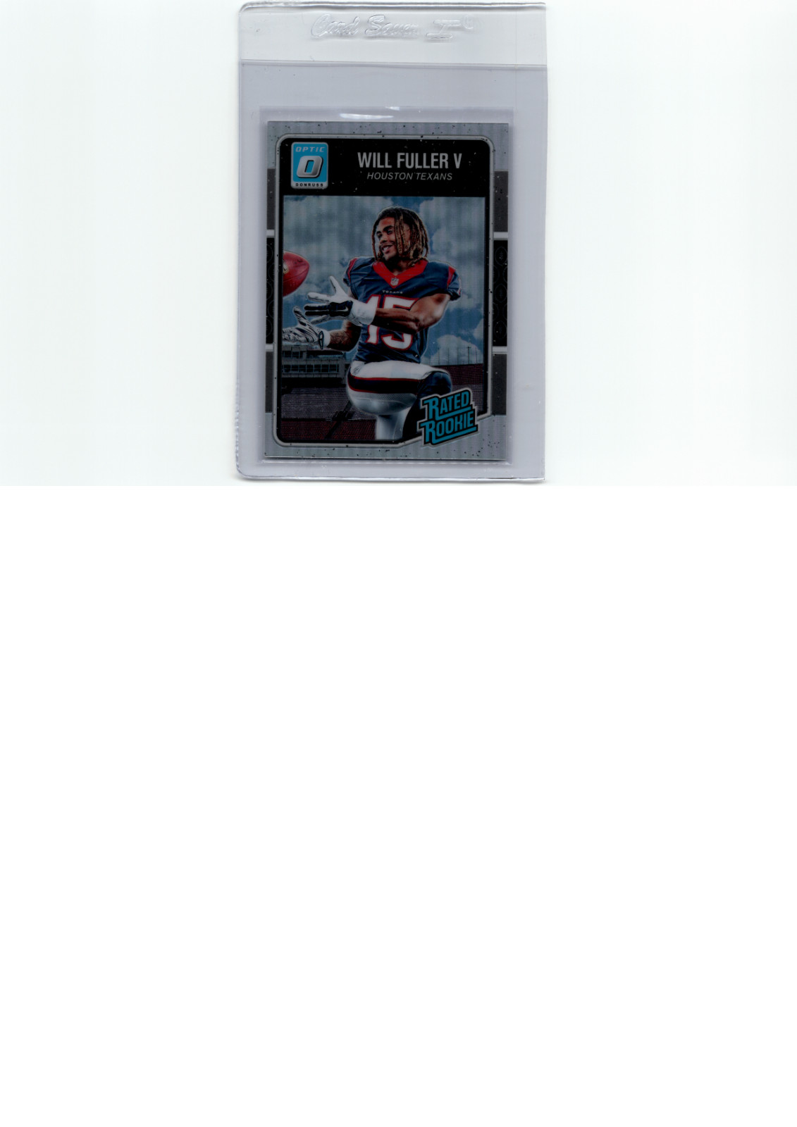 WILL FULLER V 2016 DONRUSS OPTIC SILVER PRIZM ROOKIE TEXANS NOTRE DAME S6