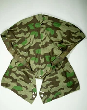 WW2 GERMAN WH SPLINTER CAMOUFLAGE FIELD REVERSIBLE TENT ZELTBAHN MILITARY WWII