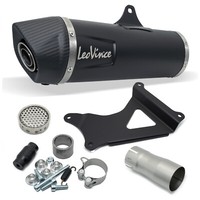 EndschalldäMpfer LeoVince Nero Mit Zulassung FüR Piaggio Beverly 350 2011-2016
