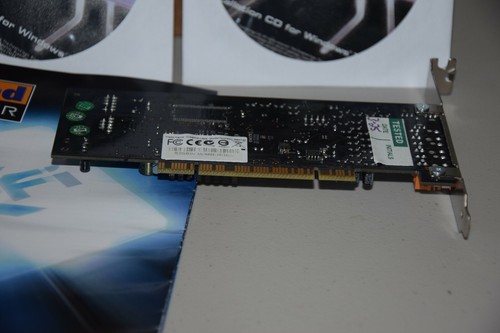 Tarjeta certificada Creative Sound Blaster X-Fi Xtreme Gamer SB073A PCI 7.1 THX como nueva. - Imagen 8 de 12