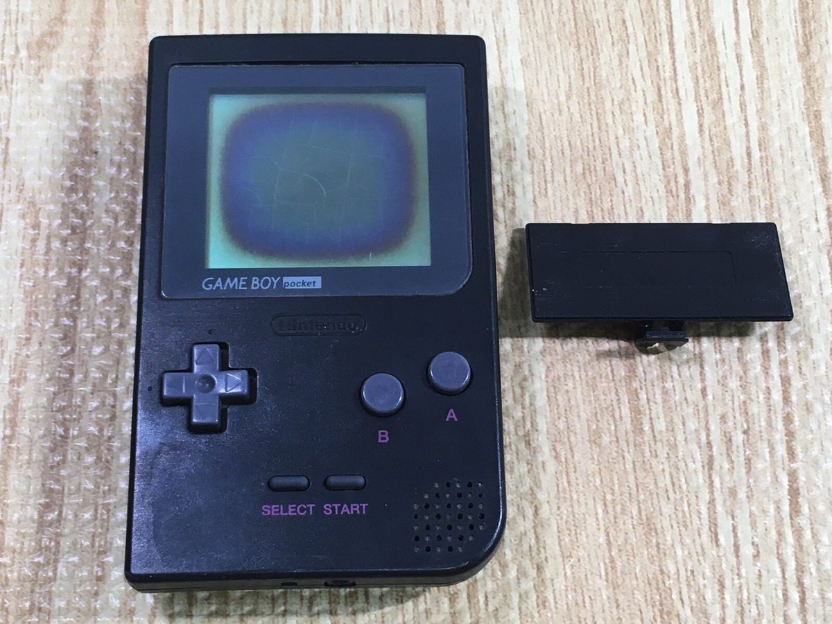 LG1128 Plz Read Item Condi GameBoy Pocket Black Game Boy