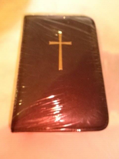 Gebetbuchhülle schwarz Gotteslobhülle mit Reißverschluss Kommunion OVP NEU