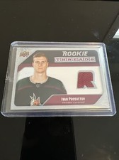 21-22 Upper Deck Rookie Threads Jersey  #RT-PR Ivan Prosvetov Arizona Coyotes 