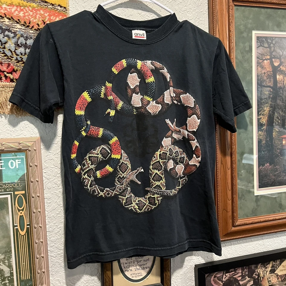 Vintage 90’s Kids 3D Snake Shirt Size Medium Foto 2 de 4