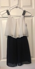 In Girl Size 10 Girl s Dress Black/White