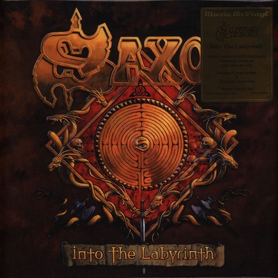 Saxon - Into The Labyrinth (Vinyl LP - 2008 - EU - Reissue)