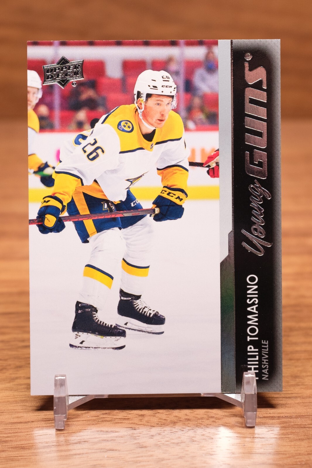 2021-22 Upper Deck Young Guns #454 Philip Tomasino - Nashville Predators