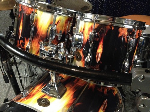 Tama Rockstar Drumset 10,12,13,14,16,22 + Snare und viel Zubehör - Bild 8 von 12