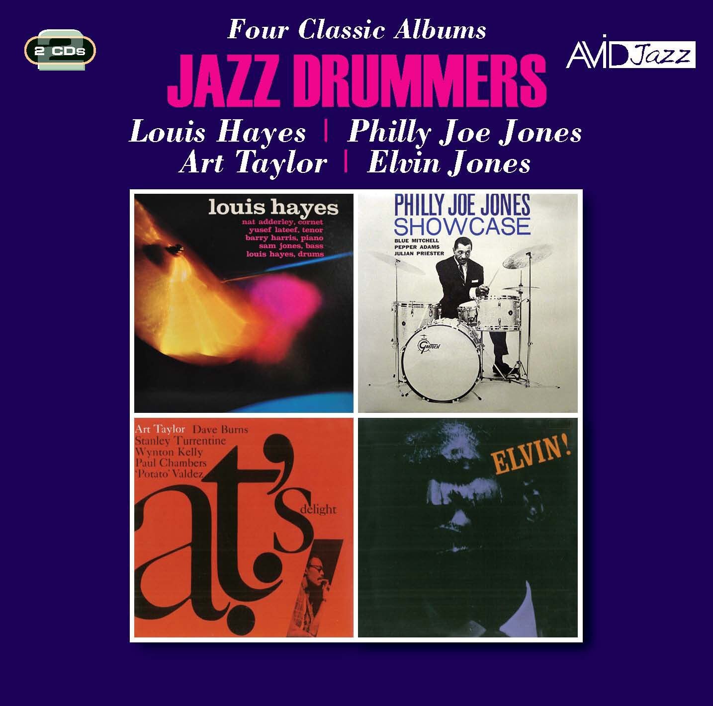 Jazz Drummers: Four Classic Albums - Various Artists (Avid Jazz) 2CD Album