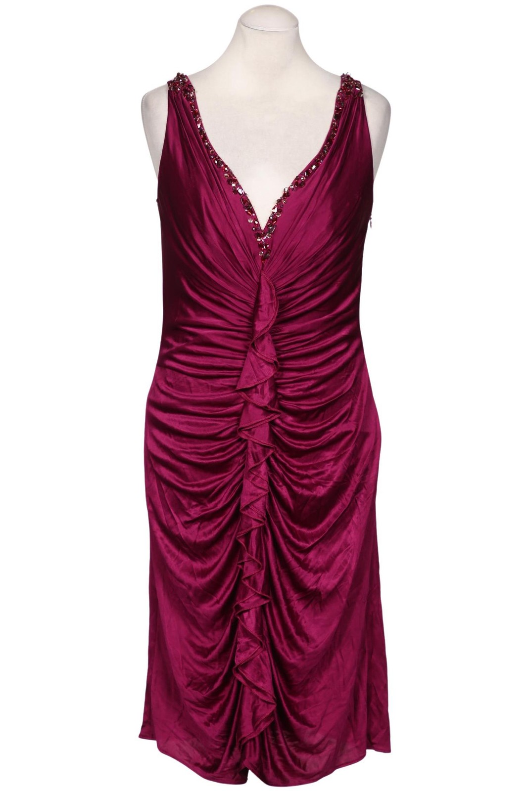Vera Mont Kleid Damen Dress Damenkleid Gr. EU 38 Bordeaux #w0rhatl