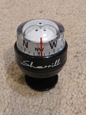 Vintage Sherrill Auto Marine Compass
