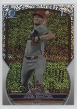 2023 Bowman Draft Chrome Sparkle Refractor Jason Savacool #BDC-200 0a98