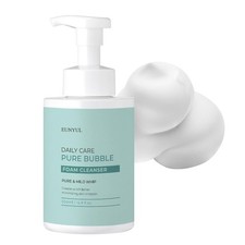 Deep Cleansing Bubble Foam Cleanser for Sensitive Skin - 500 ml, Paraben Free
