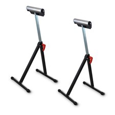 Rollenbock St&uuml;tzbock Unterstellbock Hilfsbock mit Rolle Faltbar 2x BITUXX