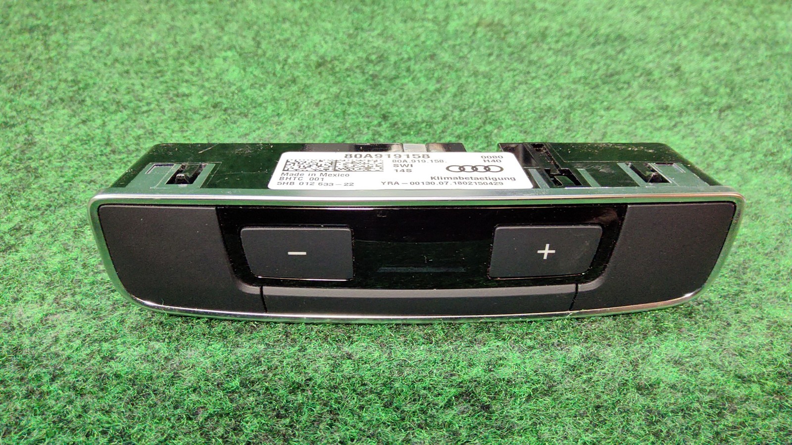 2018-2024 Audi SQ5 Console Rear Heater Climate Control Unit Oem 80a919158