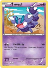 Skorupi 53/122 XY BREAKpoint Mint Pokémon Card