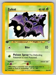 Zubat 59/64 Neo Revelation 1st Edition Common