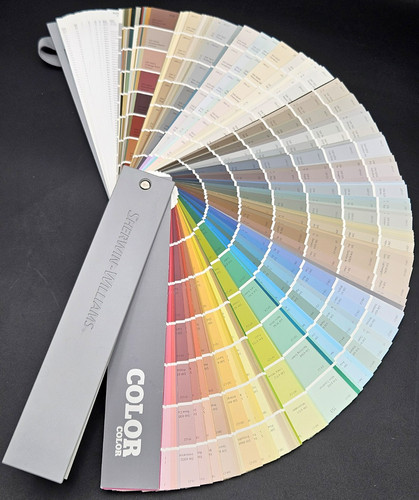 SHERWIN-WILLIAMS 2018 Colorsnap Fan Deck Paint Chip Color Match Swatches