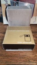 NOS NIB 1970 CHANNEL MASTER 6229,AM/FM TRANSISTOR RADIO BOX SET,FREE USA SHIP!!