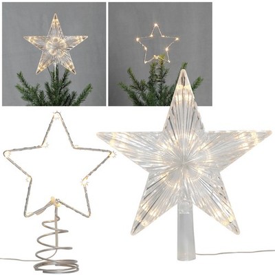 Christbaumspitze Weihnachten Tannenbaum-Spitze Weihnachts-Baum-Spitze Deko Xmas