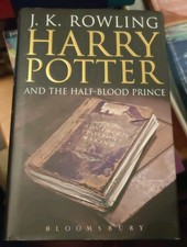 Harry Potter and the Half-Blood Prince, 1st Edition Rare Misprint