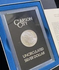 Morgan Silver Dollar 1882 Cason City US Coin In GSA Holder