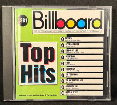 1981 - Billboard - Top Hits - Various Artists - Music CD