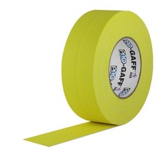 Pro Gaff Yellow Gaffers Tape 2" x 55 yd Roll