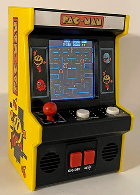 Pac-Man Retro Mini Arcade Machine Bandai Namco #09562 Used Tested Works