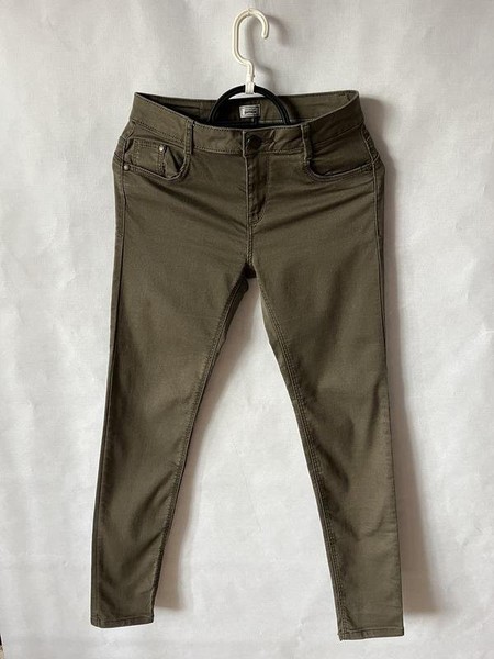 Women Pimkie Jeans Khaki 34