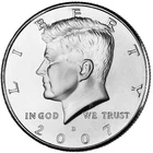 2007 P&D NIFC KENNEDY HALF DOLLARS, VERY BEAUTIFUL COINS, FAST SHIPPING